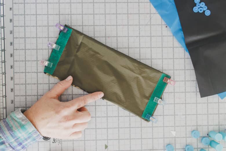 attach velcro