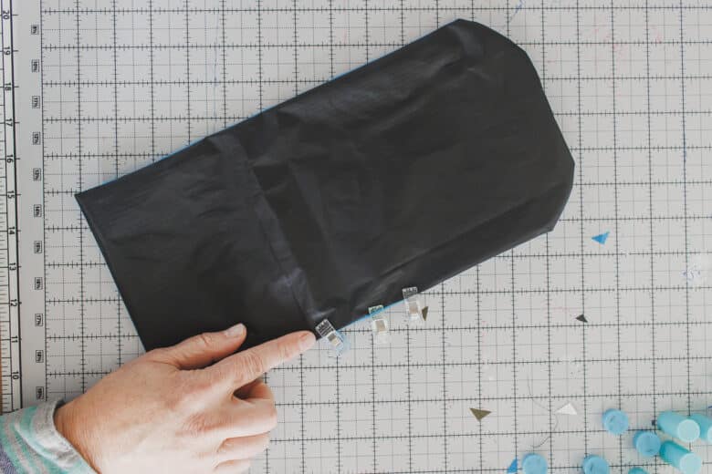 turn turning hole seam allowance