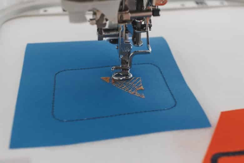 stitch out suitcase