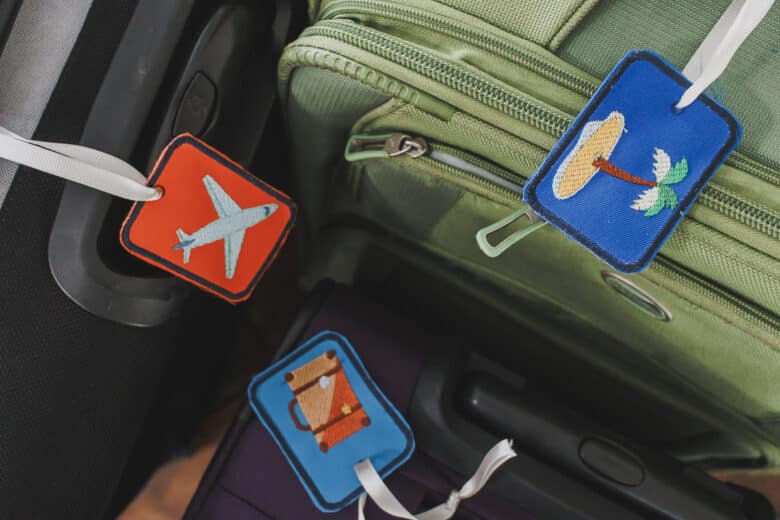 mark your bag with a cute bag tag