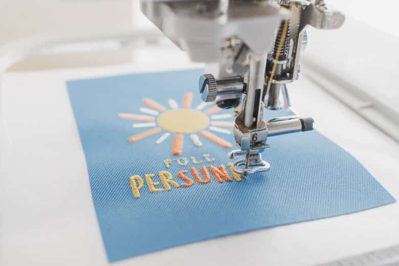 stitch out full embroidery design