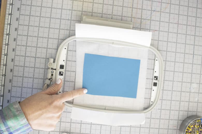 add twill to adhesive stabilizer
