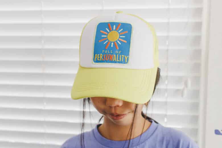 hat with custom patch sewing and embroidery tutorial