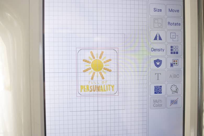 add single stitch outline