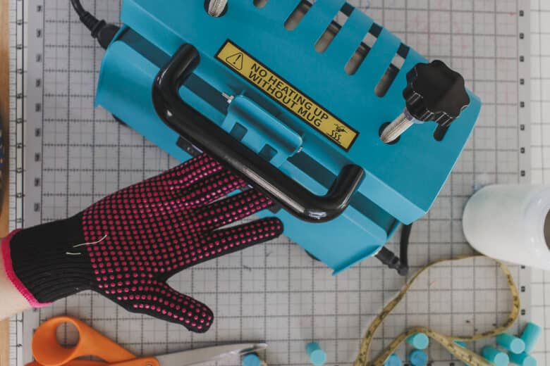 prepare heat gloves