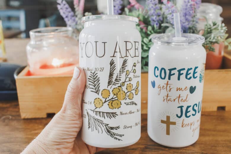 stainless steel tumbler with design