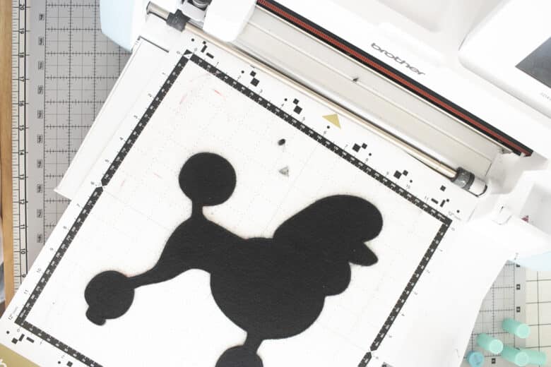 cut out by hand or with machine