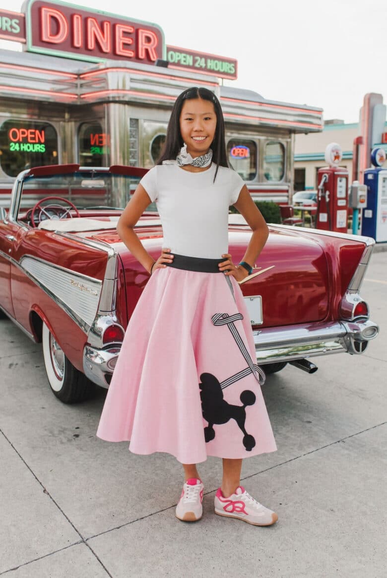 poodle skirt sewing tutorial