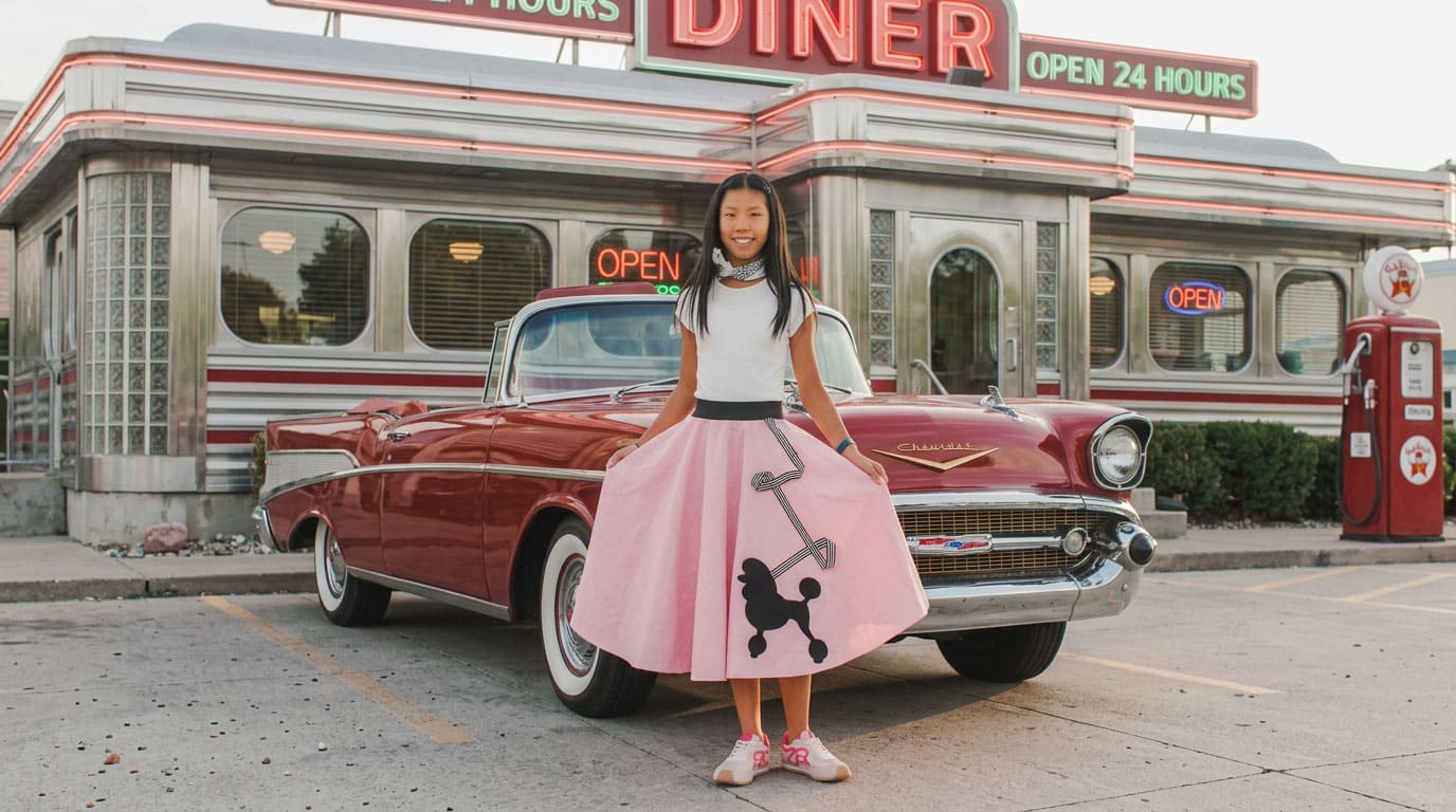how to sew a poodle skirt tutorial