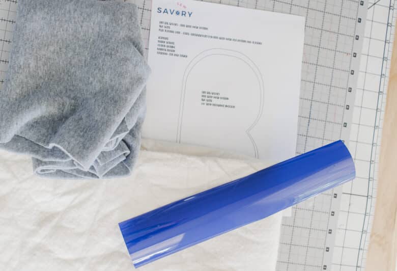 sleep mask free template and supplies