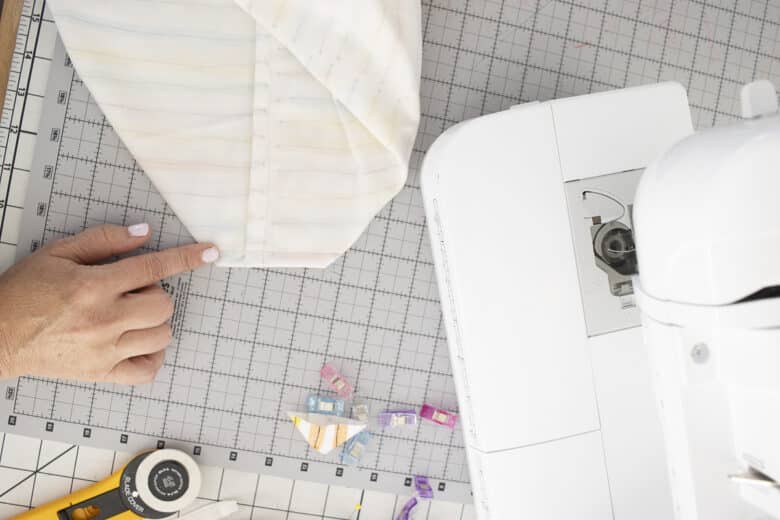 sew on inside