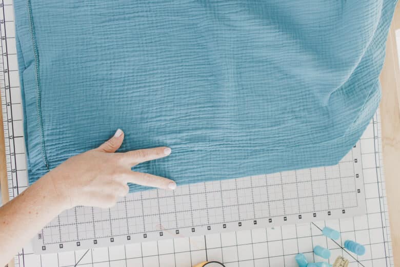 sew sides to finish