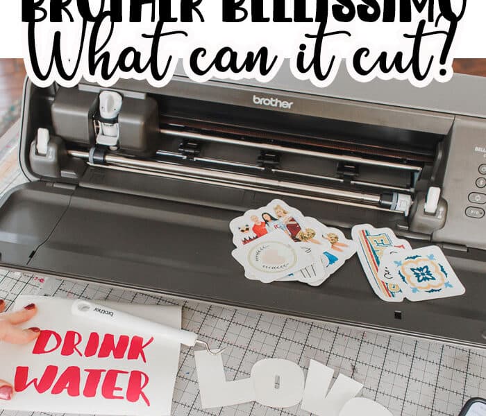 Get my first look at the Brother Bellissimo as I try out the features of this new cutting machine.